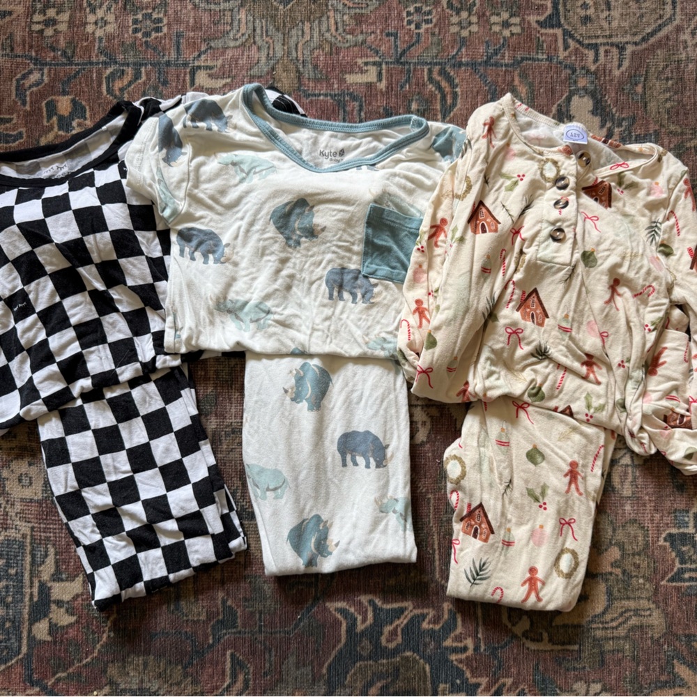 Boys Size 7 - Bamboo Pajamas Bundle